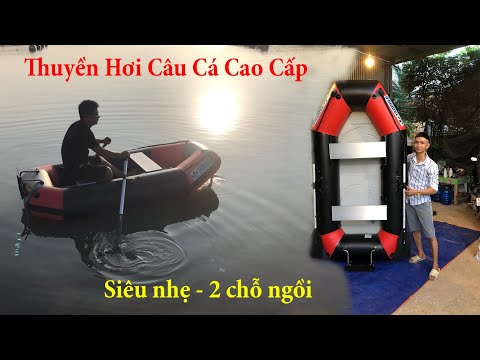 Video Review thuyền hơi câu cá - thuyền hơi Tadpole ST230... - youtube
