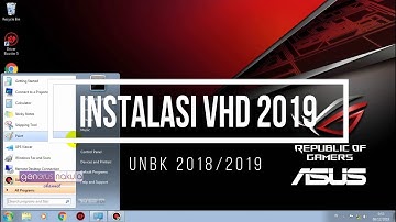 INSTALASI VHD 2019 UNTUK SIMULASI UNBK 2019