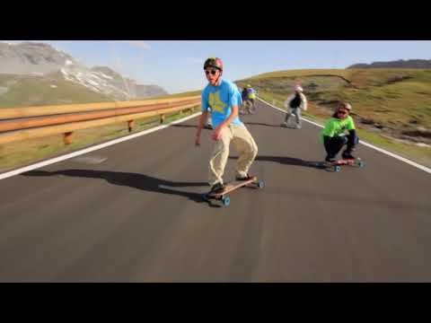 Epic Freebord Session In the Alps