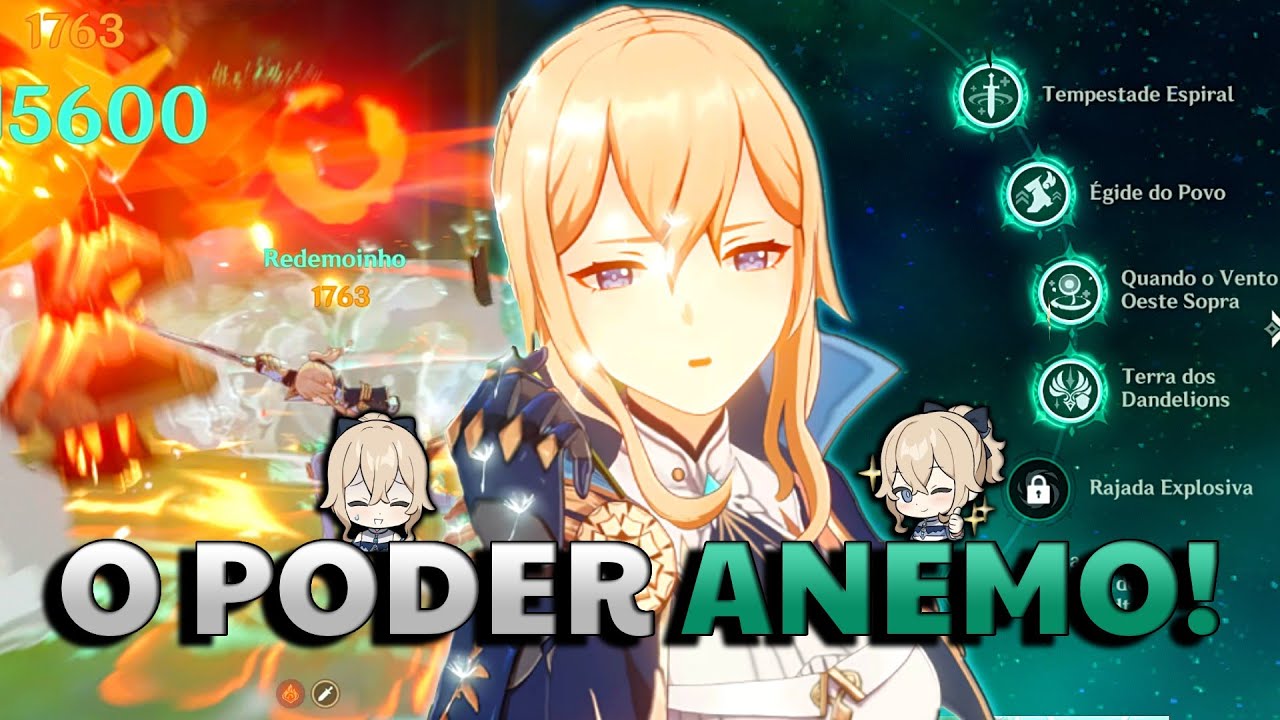 O PODER da Jean C4! A realização de um sonho 🌪️ Genshin Impact