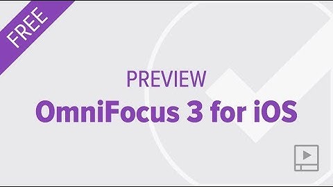 A Video Tour of the OmniFocus 3 for iOS Beta
