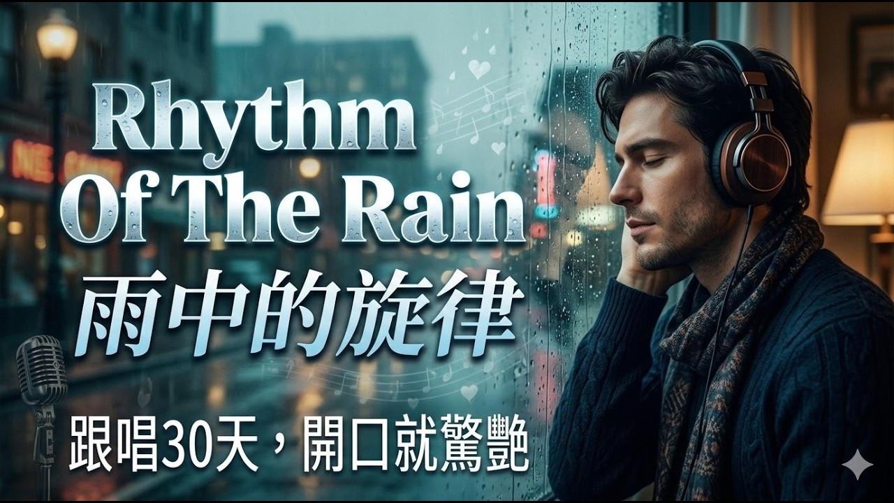 下雨天必聽金曲！《Rhythm Of The Rain》逐句解析教你唱