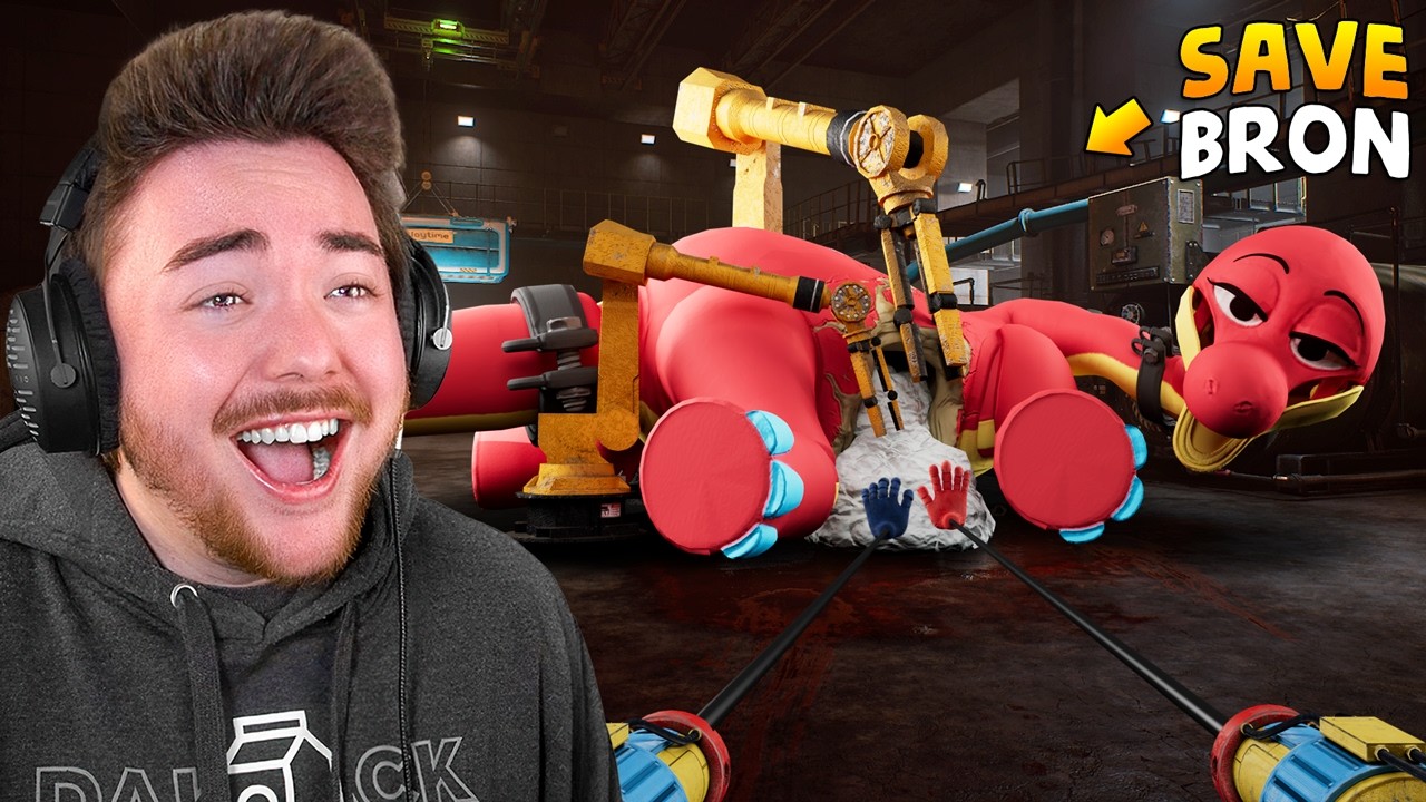 CAN WE SAVE BRON WITH MODS!? | Poppy Playtime Chapter 5 (Mods)