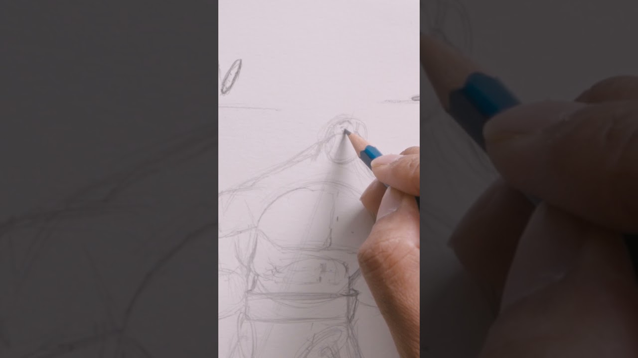 lets draw an action pose 