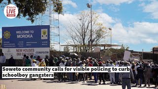 Zone 4 residents march against Mapantsula gang