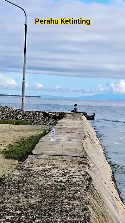 Perahu ketinting lewat dermaga pelabuhan #perahunelayan #ketinting #dermaga #videoshort #videoviral