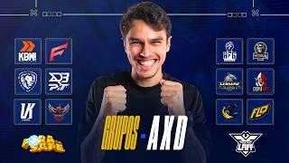 🔴 LAFF COM FORA DA SAFE - RODADA 5 - GRUPOS A X D🔴#freefire #foradasafe #LAFF
