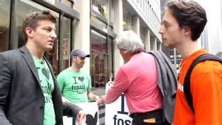 Alex Epstein at People's Climate March: Part 12, The Day's Longest Conversation