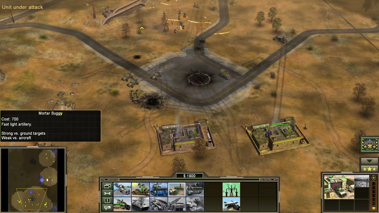 C&C Generals: Contra X beta 2 Dev Version - Bricks and Mortars