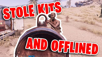 We Stole Kits and Offlined - Console Rust