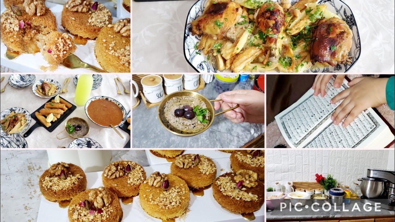 هذا هو الروتين لي ينحيلك الحيرة🥰تابوناد 🫒قطايف فرديين معسلين🧉كباب عاصمي🇩🇿