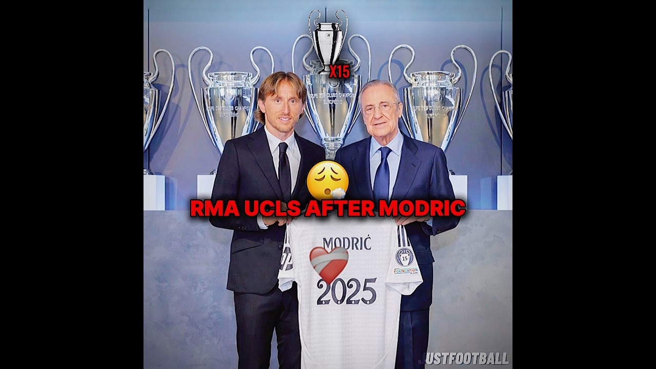 Modric UCL effect on Real Madrid😮‍💨 