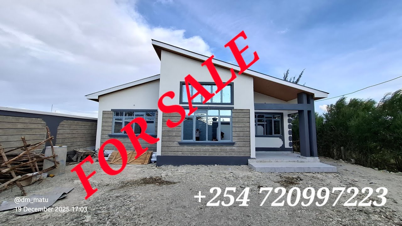 3 Bedroom Modern Design Bungalow in Kitengela