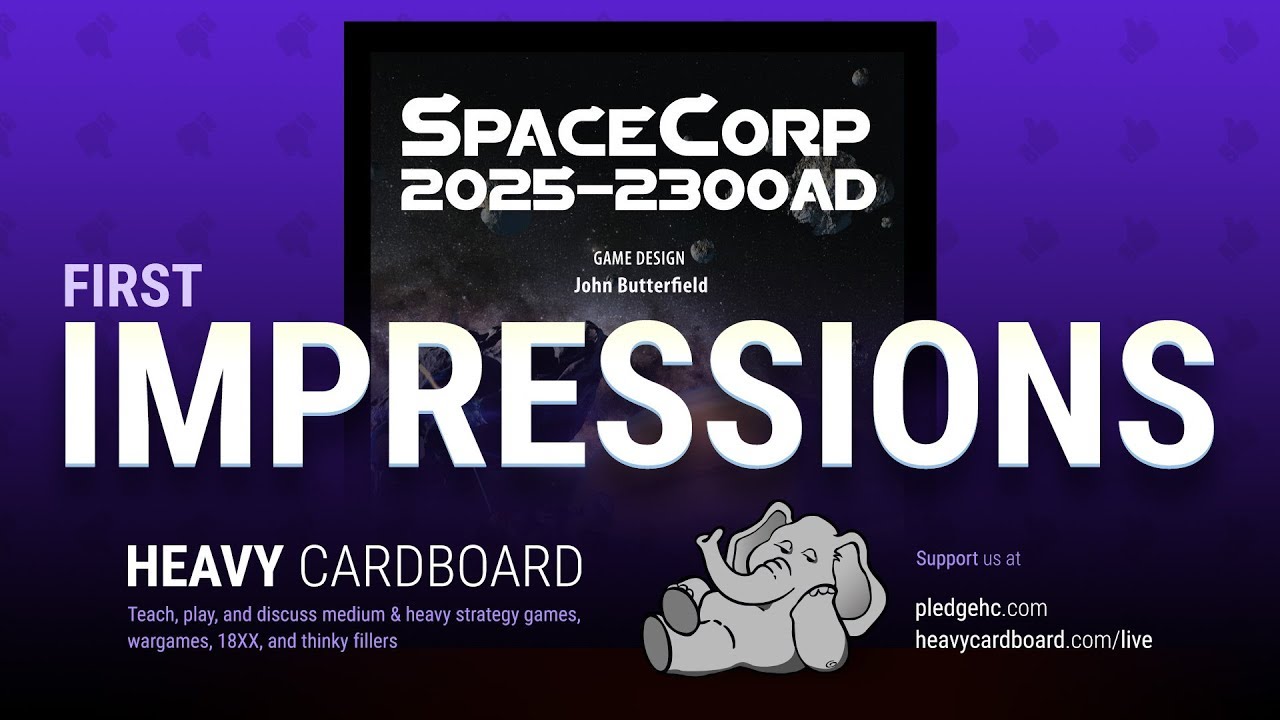 SpaceCorp First Impressions by Heavy Cardboard