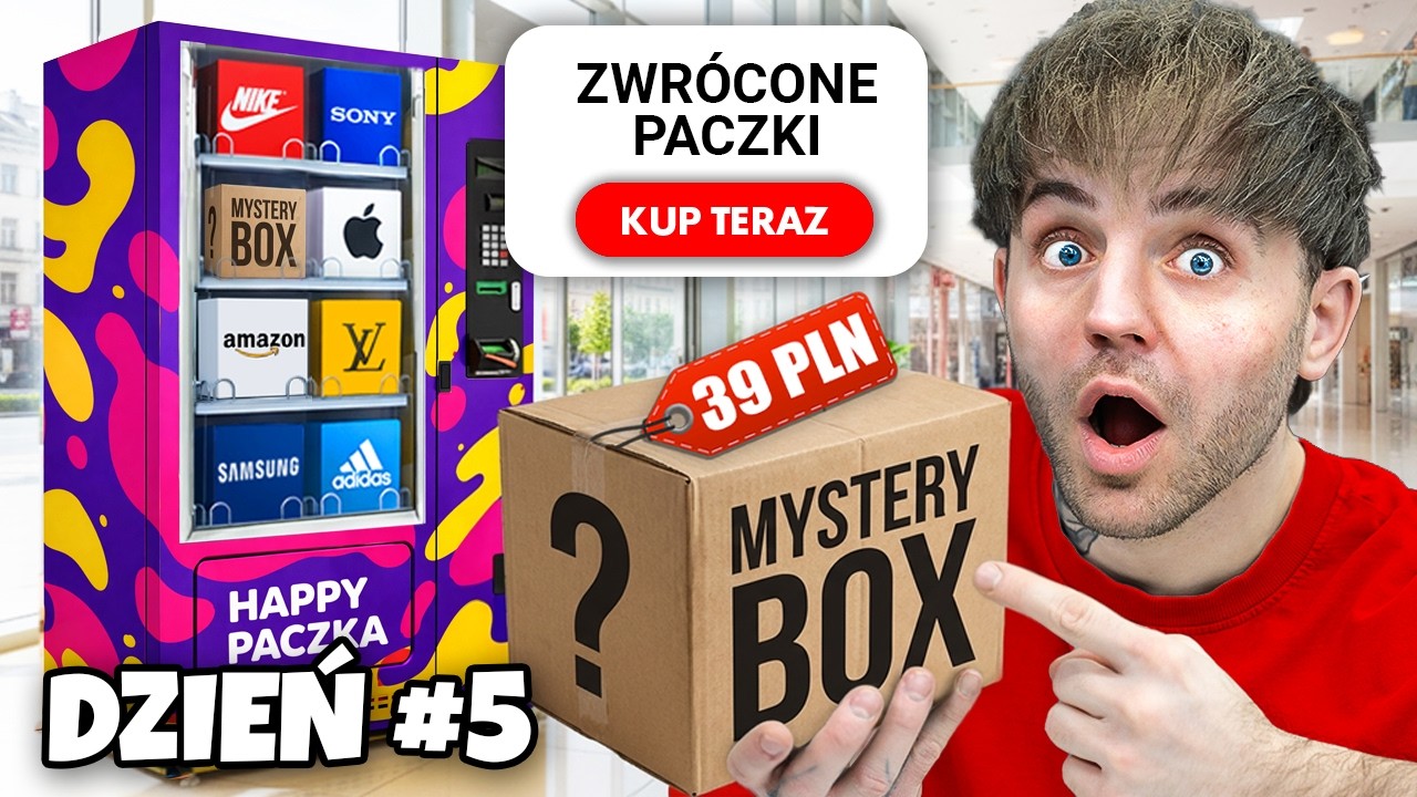 KUPIŁEM ZWRÓCONE PACZKI z AUTOMATU...