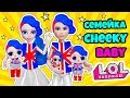 СЕМЕЙКА Чики Бейб Куклы ЛОЛ Сюрприз! Мультик Cheeky babe LOL Families Surprise Dolls видео для детей