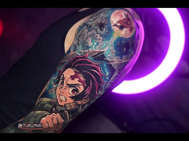 Tattoo Tanjiro Kamado - Demon Slayer