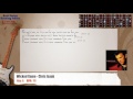 Wicked Game - Chris Isaak Guitar Backing Track with chords and lyrics