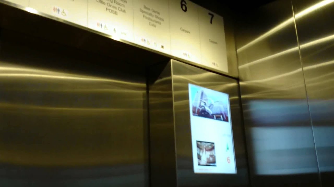 Ngee Ann City - Kone (ex-Schindler) Traction Elevator