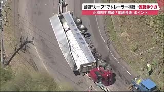 カーブで