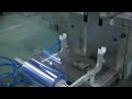 Blister packing machine for vial and ampoule equipped robot feeder #shorts