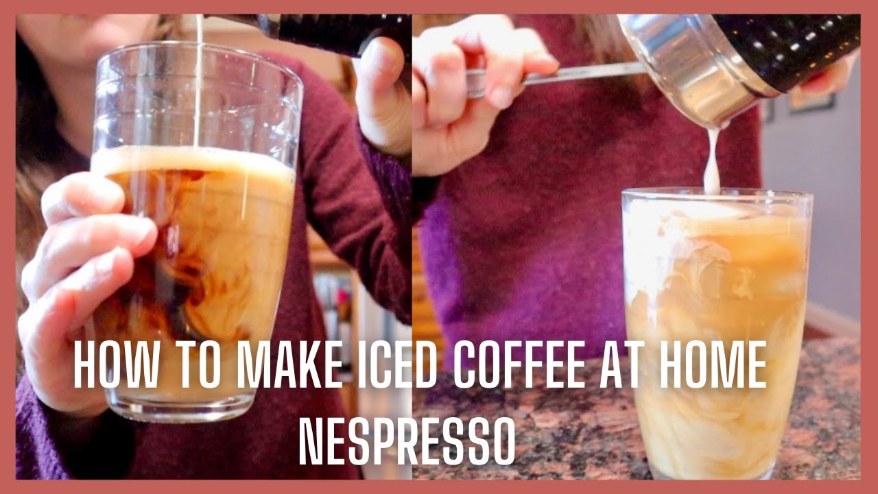 Morning iced coffee on our new Nespresso machine : r/nespresso