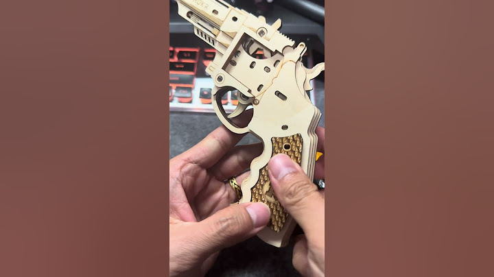 木制左轮那也是左轮！谁能顶得住这把枪的诱惑！#玩具枪#测评 #nerf