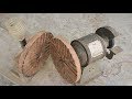 How to Make a Mini Rice Mill/Huller from a bench Grinder |DIY .