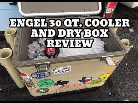 How to install rod holders on the Engel Live Bait Cooler 