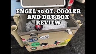 Engel USA Cooler & Dry Box Review Kayak ready 30 Quart 