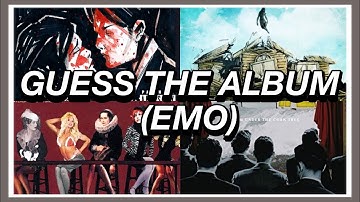 Guess The Album Cover EMO Edition! - Guess The Album Cover 2021 🖤