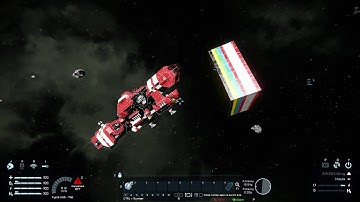Space Engineers - gravity reactive armor with speed limit exploit