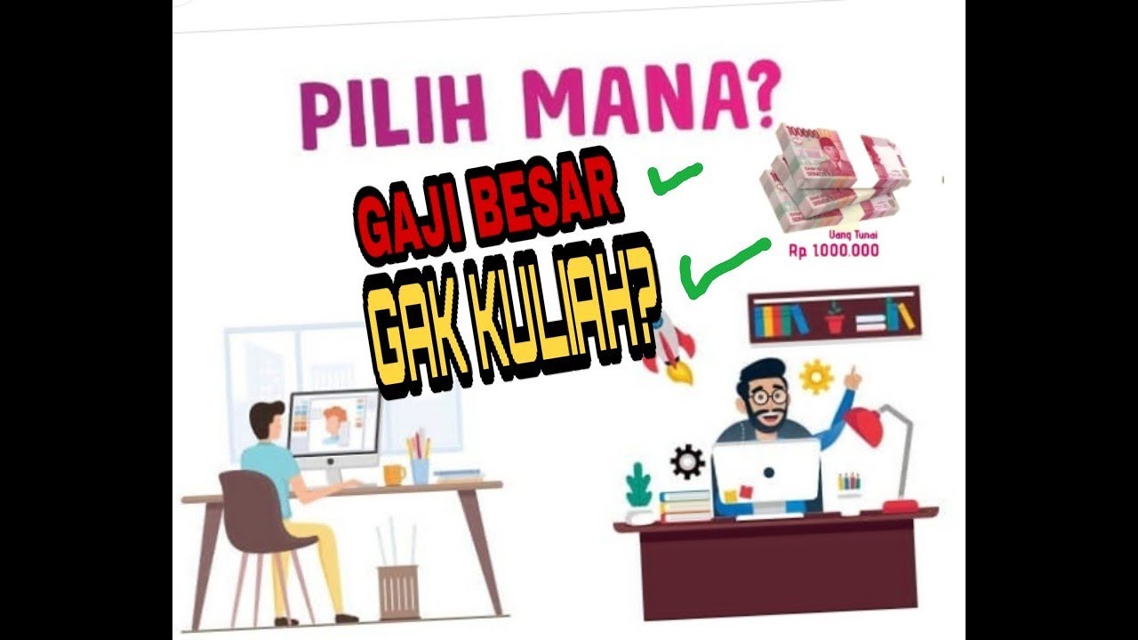 Pekerjaan dengan GAJI BESAR untuk LULUSAN SMK / SMA - YouTube