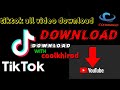 How to Tiktok all video download trick in 2 minutes// tiktok video recovery trick//hindi//coolkhirod