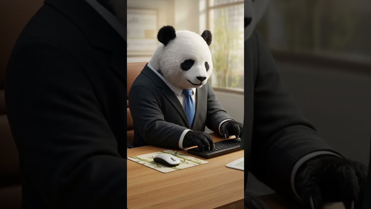 AI Whimsy Day In My Life A Panda 