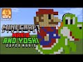 ドット絵 マイクラ 作り方 マリオとヨッシー スーパーマリオシリーズ Minecraft Pixel Art Mario And Yoshi 
