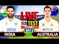 India vs Australia, 5th Test, Day 2 | IND vs AUS Live Match | Live Cricket Match Today, 1st Session