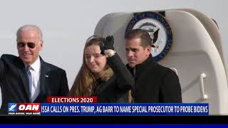Rep.-elect Issa calls on President Trump, AG Barr to name special prosecutor to probe Bidens
