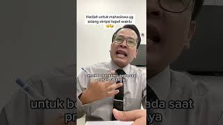 Hadiah untuk mahasiswa #dosenpembimbing #motivasi #mahasiswasemesterakhir