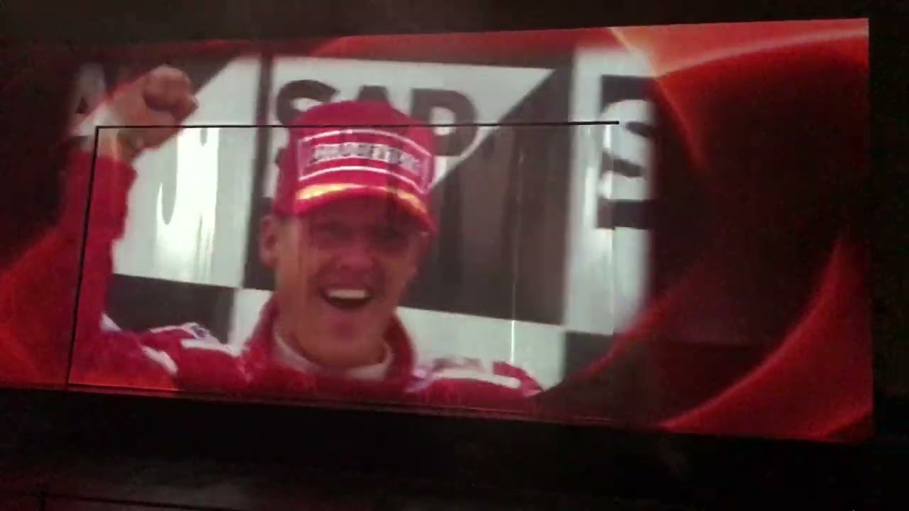 Ferrari 70th Anniversary at Fiorani, September 2017, paying tribute to Michael Schumacher