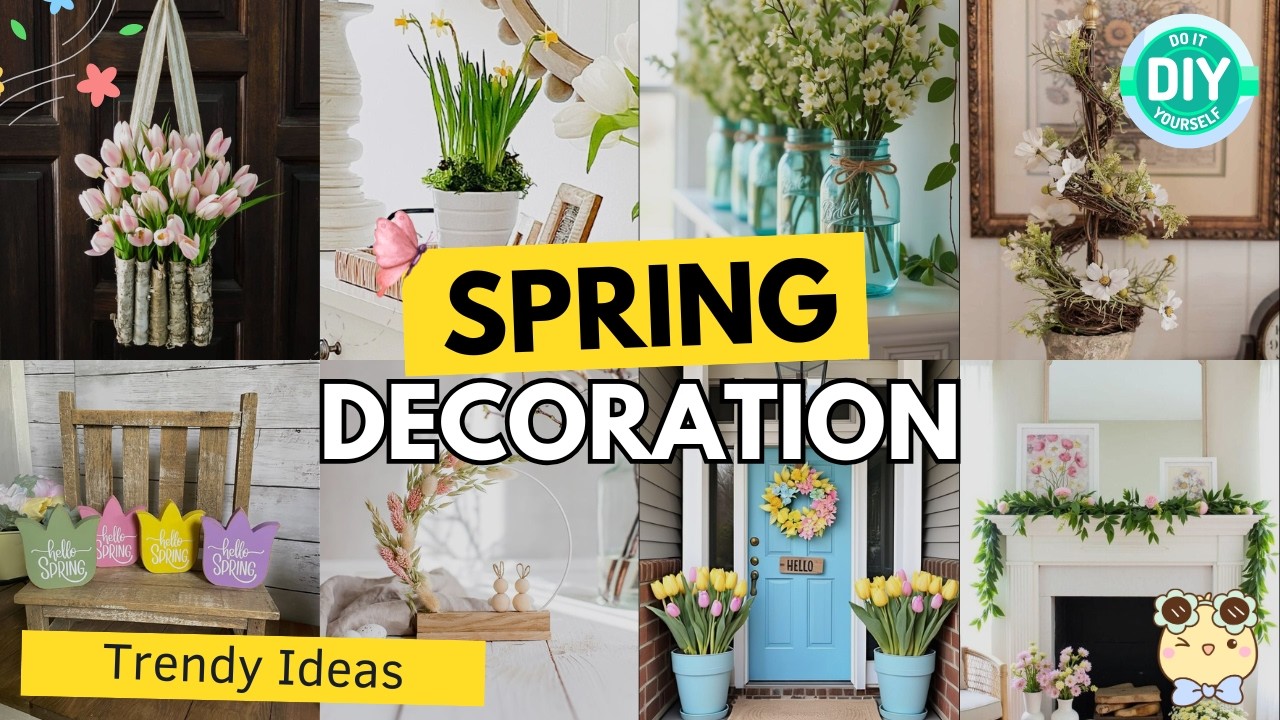Spring Decor 2025 | 100 Trendy DIY Ideas to Refresh!