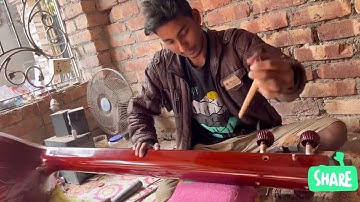 This is female tanpura jawari completed full video