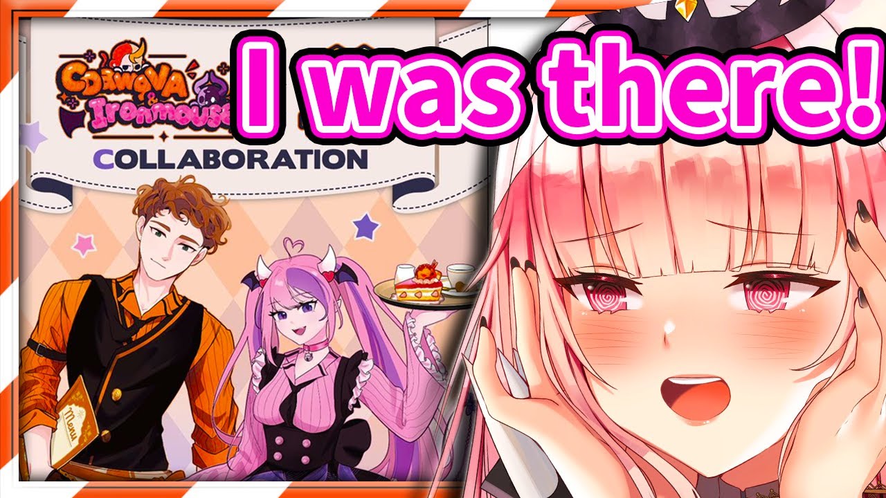 Calli Secretly Went to CDawgVA and Ironmouse Collab Cafe 【Mori Calliope / HololiveEN】