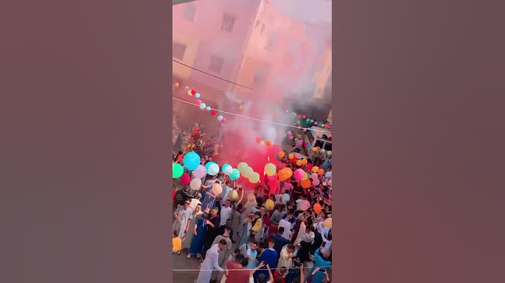 إحتفال بالعيد الفطر في مدينة طنجة
