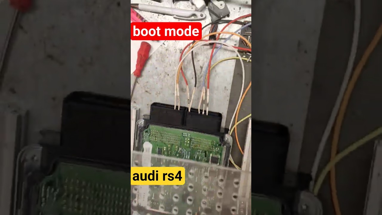 ecu flash in boot mode med17.1.1 hw04 audi