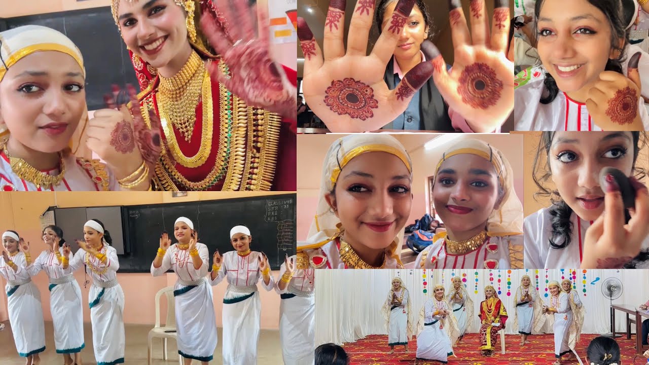 Arts OPPANA 1st price ano🤩 SCHOOL Kalotsavam 🥳🤩 minsha and team🎉💃