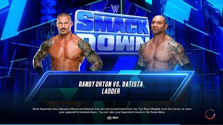 WWE 2K24 RANDY ORTON VS. BATISTALADDER