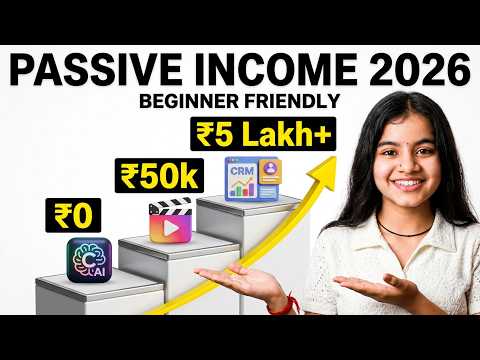 Passive Income to Earn Online in 2026 Beginner Friendly
