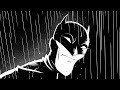 Batman Rainy Night Drawn on the iPad Pro with Procreate