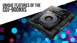 What exactly makes the CDJ-900NXS unique?